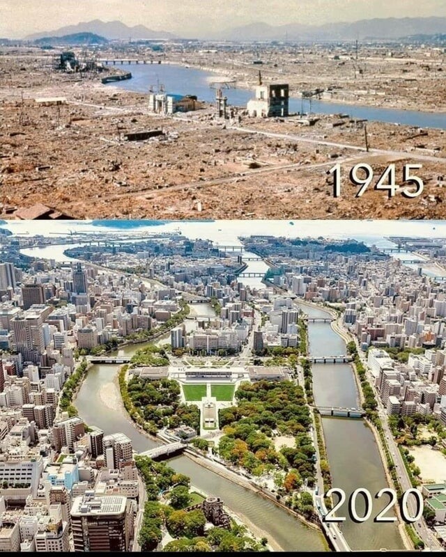 Фотография: Тогда и сейчас: 30 интересных фото, которые показывают течение времени №19 - BigPicture.ru