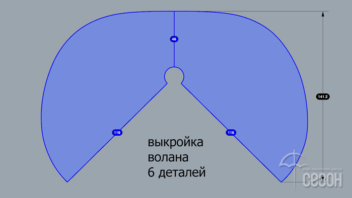 Шъём юбку для вечернего или свадебного платья с воланами одежда