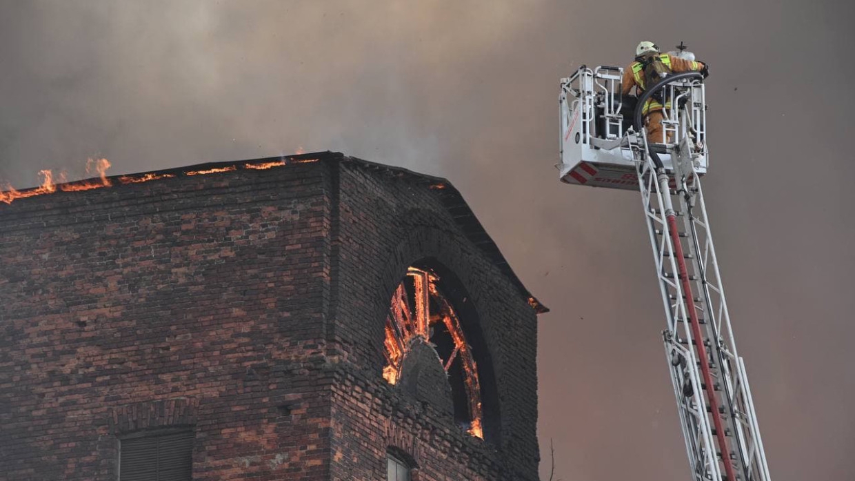 Крупный пожар в подмосковном Тучково удалось локализовать