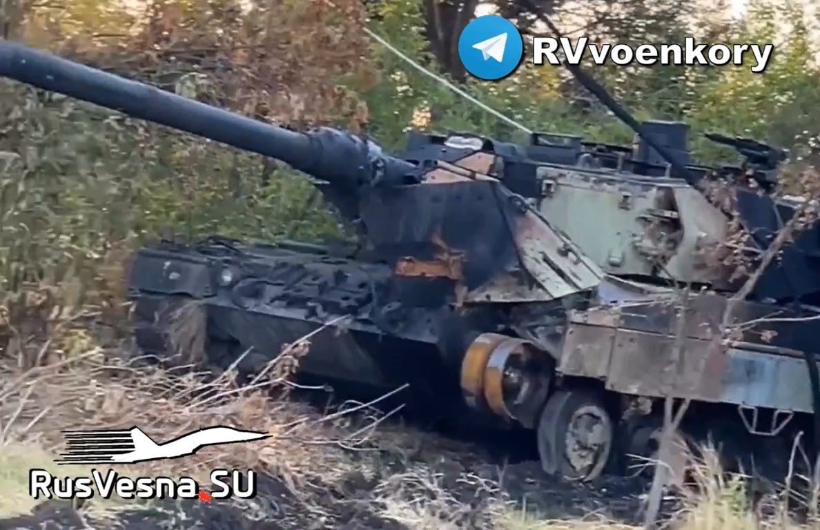 Эпичные кадры уничтожения нашим спецназом немецкого танка Leopard (ВИДЕО)