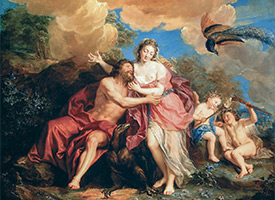 Юпитер и Юнона на горе Ида. Куапель Антуан