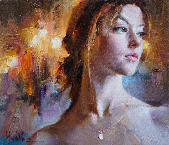 И как её за это не любить..? Michael & Inessa Garmash Живопись