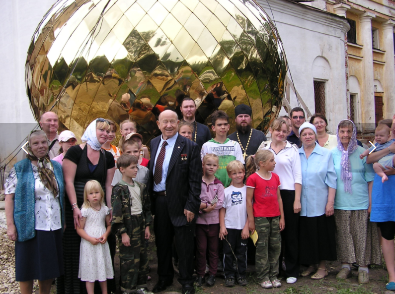 Село Новосёлово - место гибели Гагарина 
