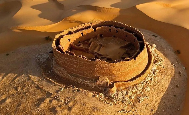 Ксар Драа: зачем в древней крепости посреди Сахары построили стены высотой 30 метров