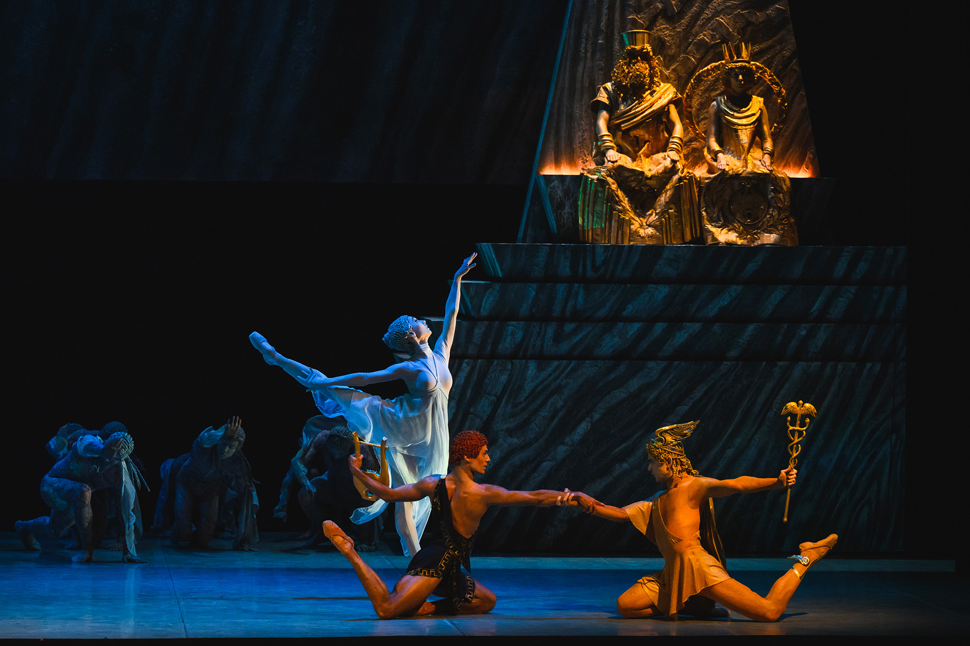 Сцена из балета «Орфей»