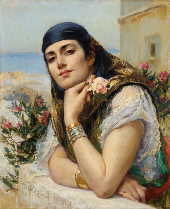 картина художника Фредерика Артура Бриджмена (Frederick Arthur Bridgman) – 47 художник Фредерик Артур Бриджмен (Frederick Arthur Bridgman) картины – 47