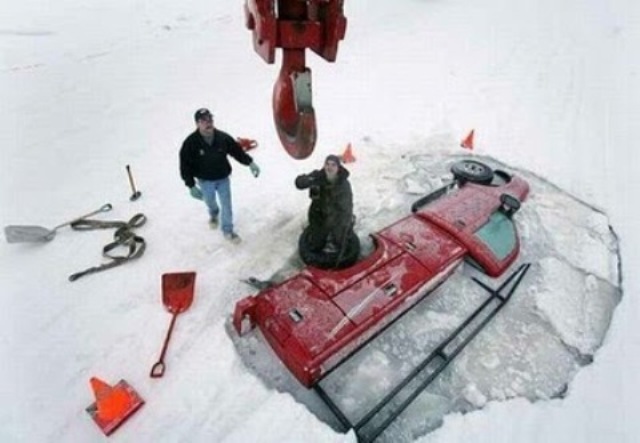 Необычные автопроисшествия