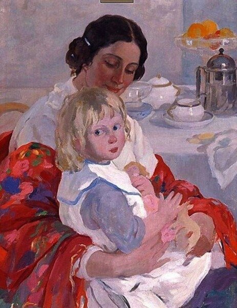 "Мать с ребёнком", 1910 