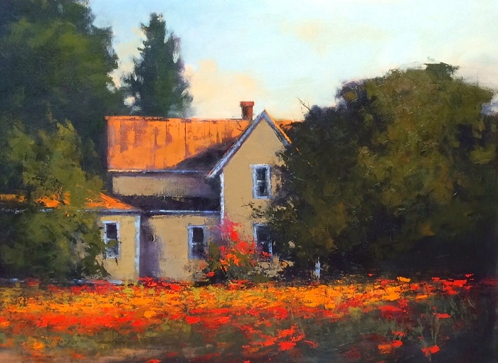 Деревенские пейзажи на эмоциональных картинах с мощной энергетикой Деревенские пейзажи на эмоциональных картинах с мощной энергетикой