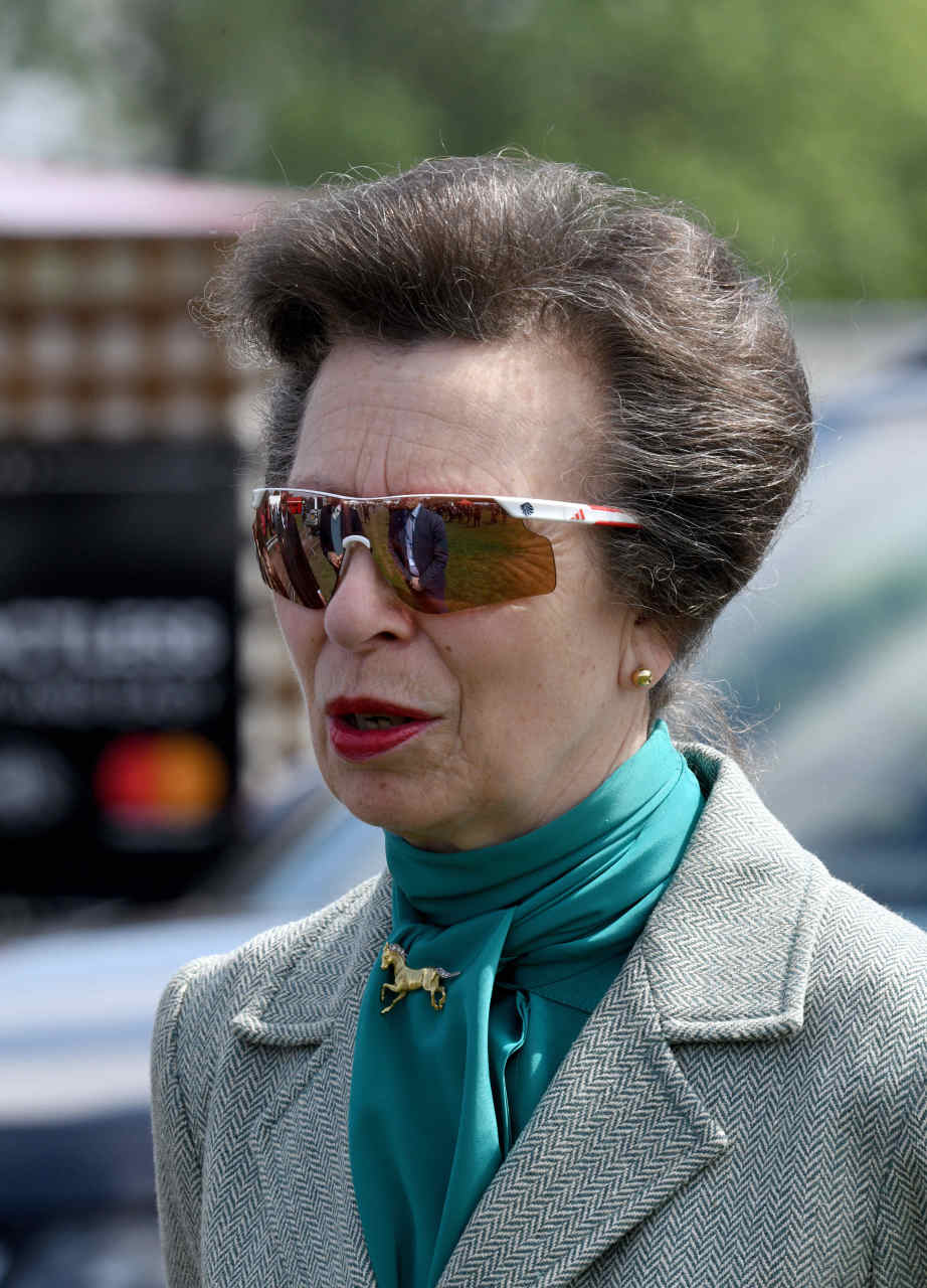 Принцесса Анна в очках