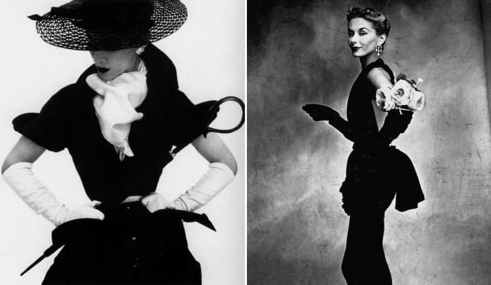 Самая успешная и востребованная модель в мире моды 1940-1950-х гг. | Фото: istorik.net