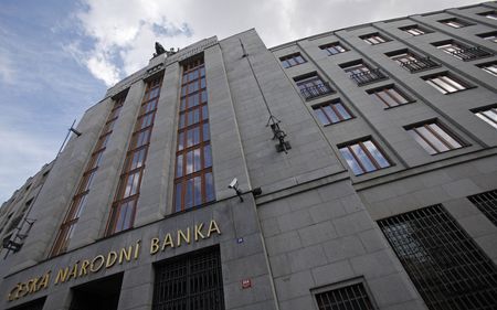 The Czech National Bank is seen in central Prague April 1, 2011. REUTERS/David W Cerny