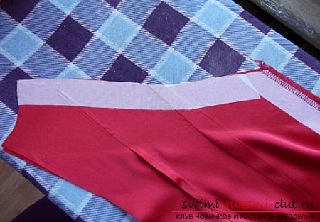 Шьём платье в пол своими руками. Фото №26