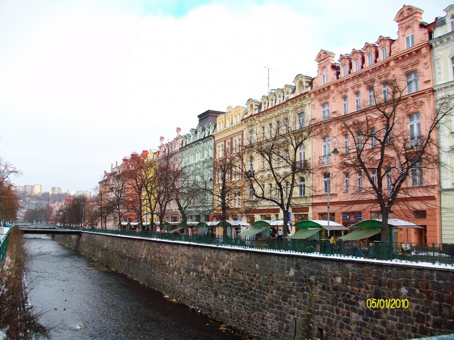 Зимой в Карловых Варах Зимой в Карловых Варах