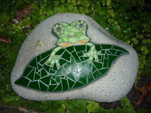 Необычное творчество на камнях. handmake,поделки для сада,разное,художество