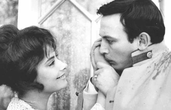 Татьяна Самойлова и Василий Лановой.