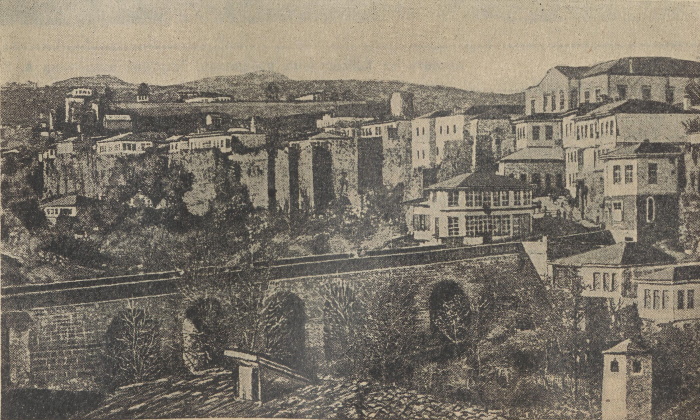 Вид Трапезунда. Иллюстрация из журнала «Нива» №25 за 1916 год