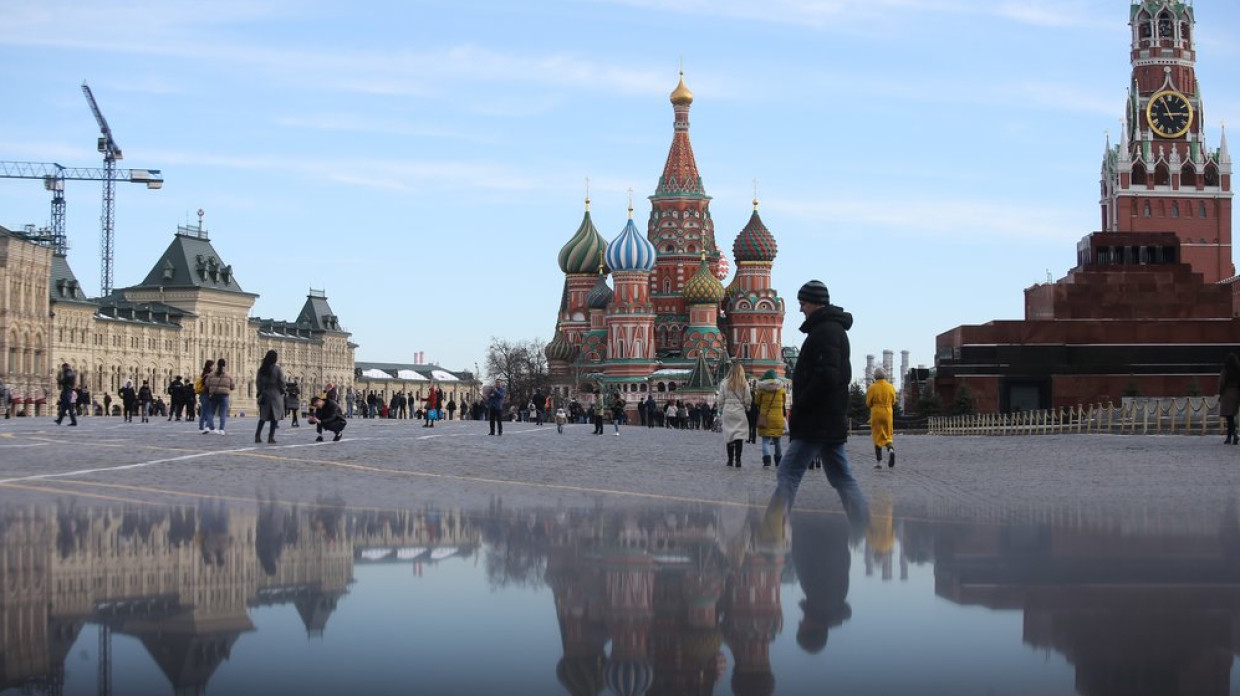 москва в середине апреля