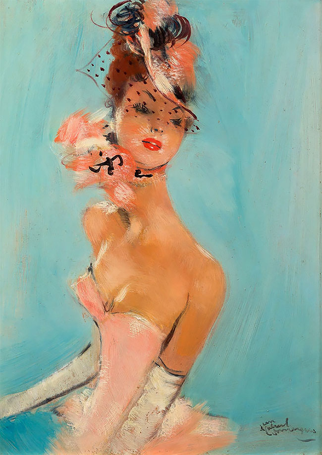 Соблазнительные парижанки на картинах французского художника Жана-Габриэля Домерга Соблазнительные парижанки на картинах французского художника Жана-Габриэля Домерга