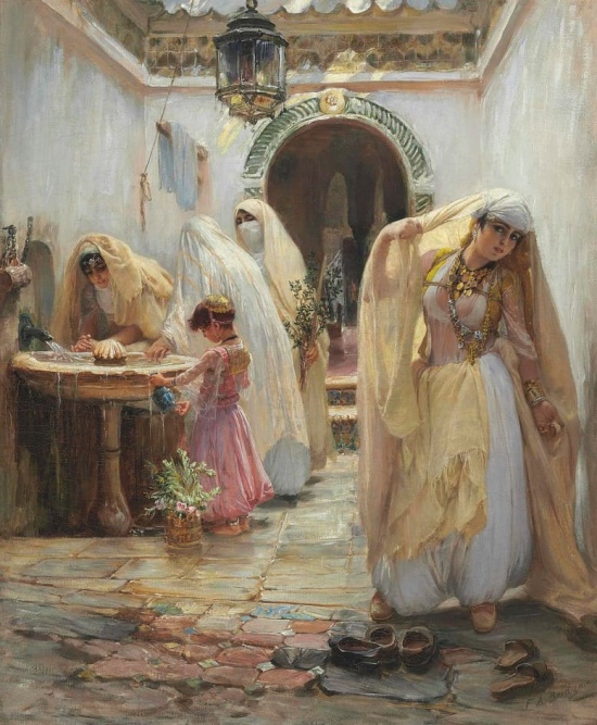 картина художника Фредерика Артура Бриджмена (Frederick Arthur Bridgman) – 35 художник Фредерик Артур Бриджмен (Frederick Arthur Bridgman) картины – 35