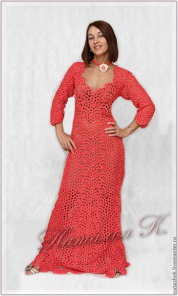 Вязаное платье Вязаное платье