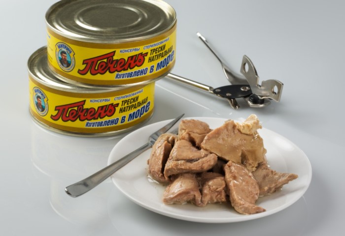 Консервированная печень трески - отличный вариант для бутербродов и быстрых перекусов / Фото: бабушкинырецепты.рф  Консервированная печень трески - отличный вариант для бутербродов и быстрых перекусов / Фото: бабушкинырецепты.рф