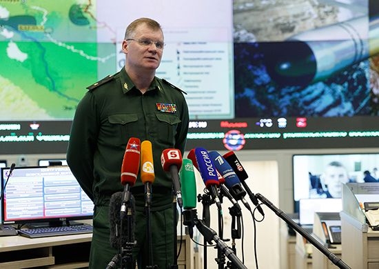 В Минобороны России опровергли сообщения СМИ о якобы бомбардировке в провинции Идлиб