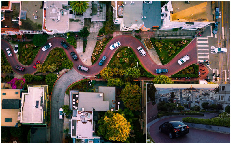 10 улиц с самым крутым уклоном: как вы там ездите автомобили,водители,ДПС