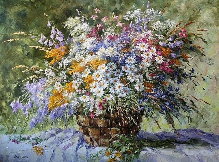 Художник Ирина Алекс. Прекрасны вы, поля земли родной