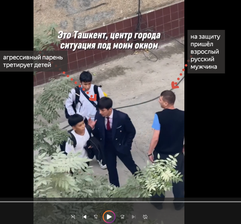 Скриншот видео, которое активно сейчас расходится по соцсетям. В том числе, его публикует https://t.me/rasstrelny/25454