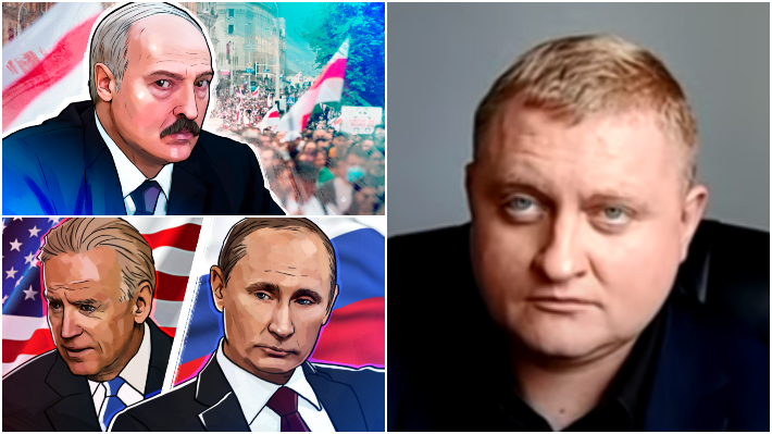 Белорусский эксперт объяснил, почему Путин и Байден обсудили информацию о покушении на Лукашенко / Коллаж: ФБА "Экономика сегодня"