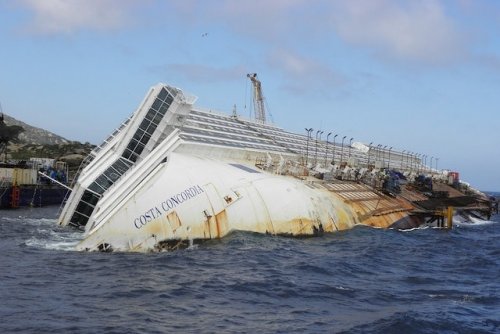 Интересные факты о крушении Costa Concordia катастрофы,корабли,море