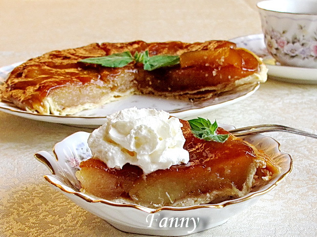 Тарт Татэн  кулинария,сладкая выпечка,французская кухня,яблочный пирог
