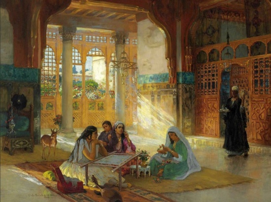 картина художника Фредерика Артура Бриджмена (Frederick Arthur Bridgman) – 36 художник Фредерик Артур Бриджмен (Frederick Arthur Bridgman) картины – 36