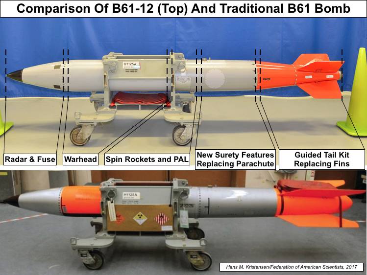 В США создают новую ядерную авиабомбу оружие