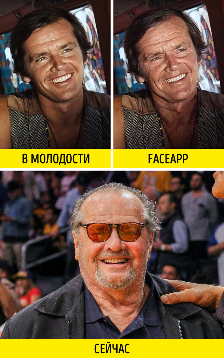 Будем ли мы стареть так, как предсказывает FaceApp? Проверяем на звездах faceapp,внешность,возраст,знаменитости,интересное,технологии,фотография