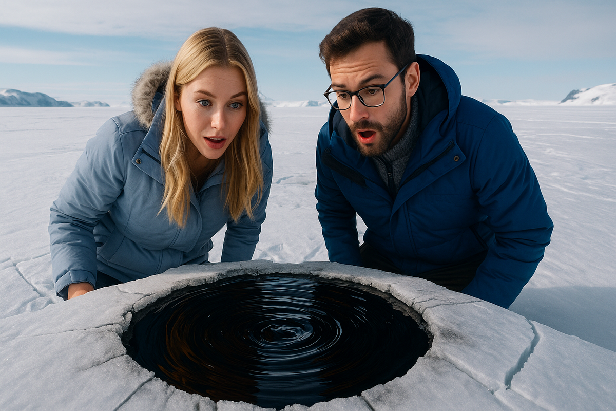 Так нейросеть Sora представляет себе находку русскими учеными месторождения нефти