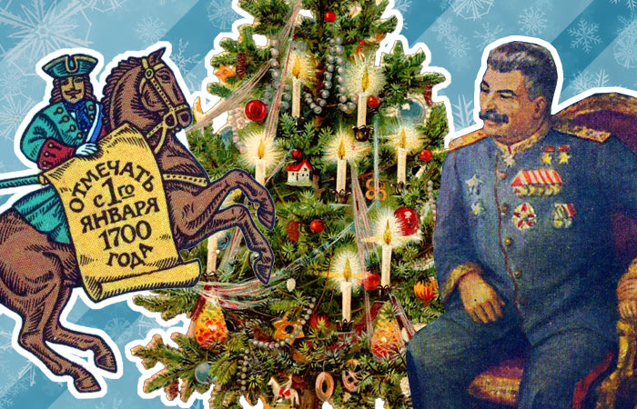 Новогодняя елка: история появления в России