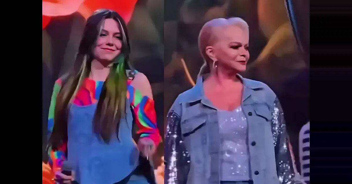 14-летняя внучка Ларисы Долиной вышла вместе с ней на сцену