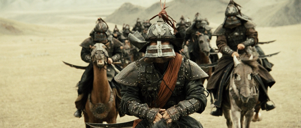 Кадр из фильма "Монгол" 2007г.