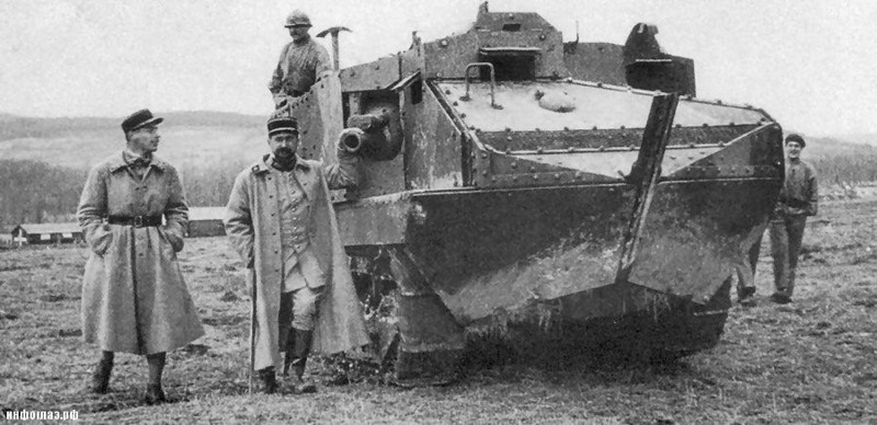 Трофейные "ромбы" Первой мировой война, история, танки, факты