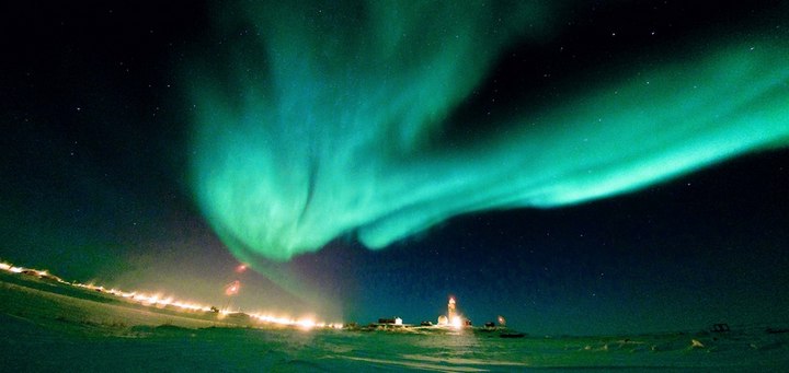Северное сияние — удивительное явление природы  Путешествия,фото