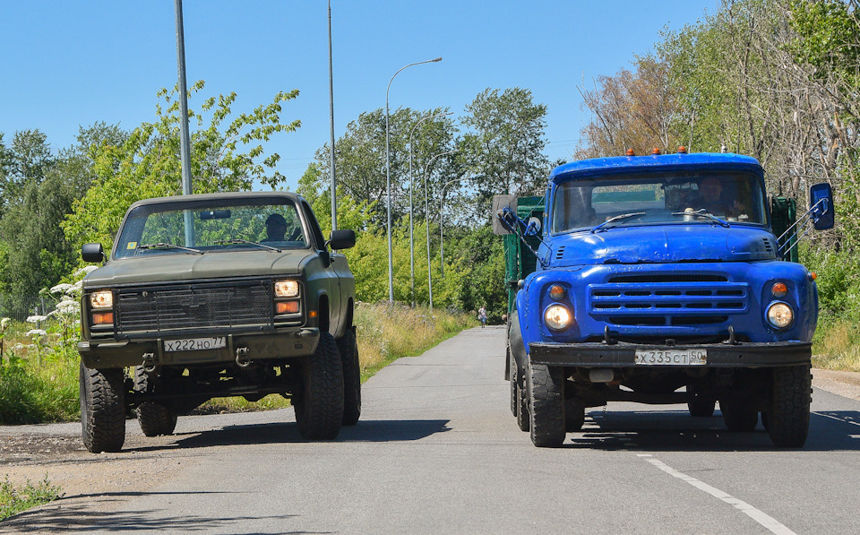 Дрожь земли. Армейский Chevrolet K-30 с шестилитровым дизелем Chevrolet K-30