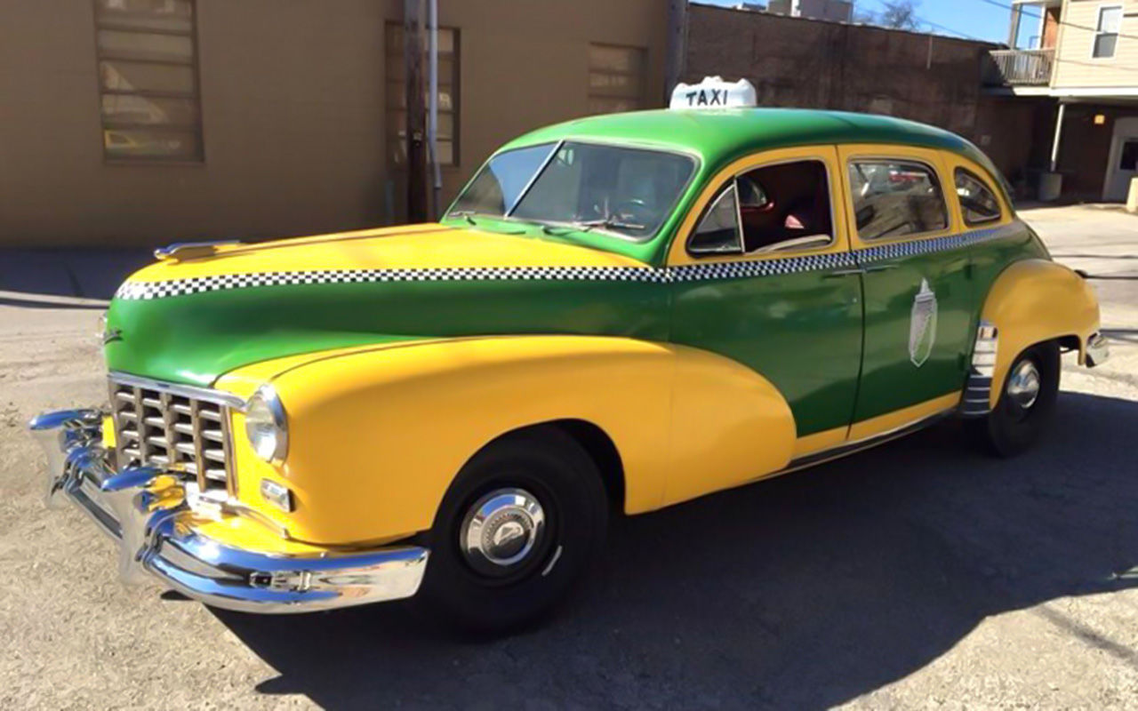 Ford 1950 Yellow Cab Taxi