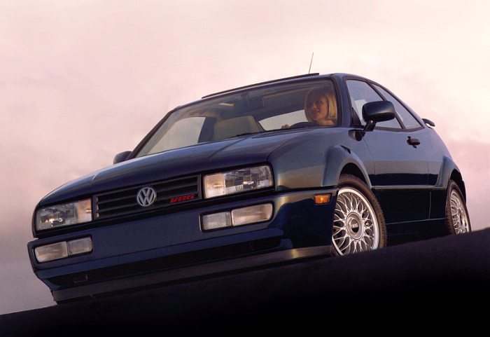 Volkswagen Corrado VR6, который уже можно считать классическим автомобилем.