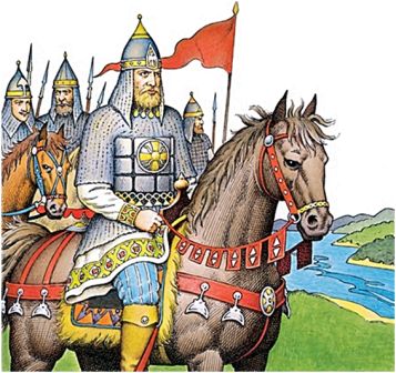 Современный рисунок: В. Мельникова "Всеволод Ярославич"