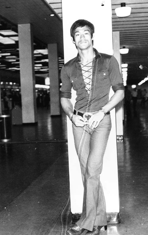 5. Брюс Ли в 1970-е знаменитости, редкие фотографии