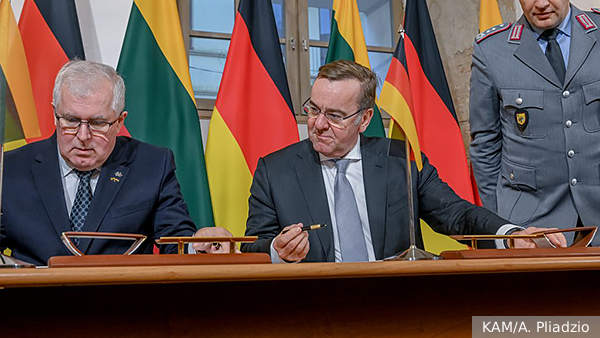 Литва создает ситуацию для военного столкновения России и Германии геополитика
