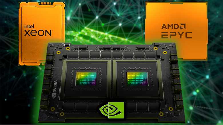 Nvidia научилась делать суперпроцессоры? Nvidia Grace Hopper GH200 с 72 ядрами Arm порой обходит два 96-ядерных AMD Epyc