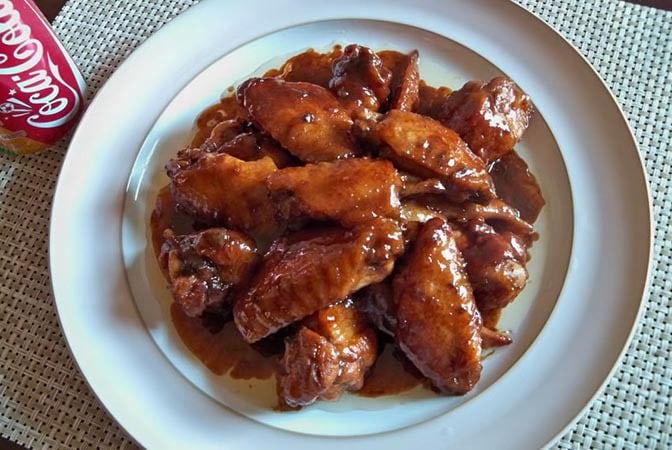 Румяные куриные крылышки Румяные куриные крылышки